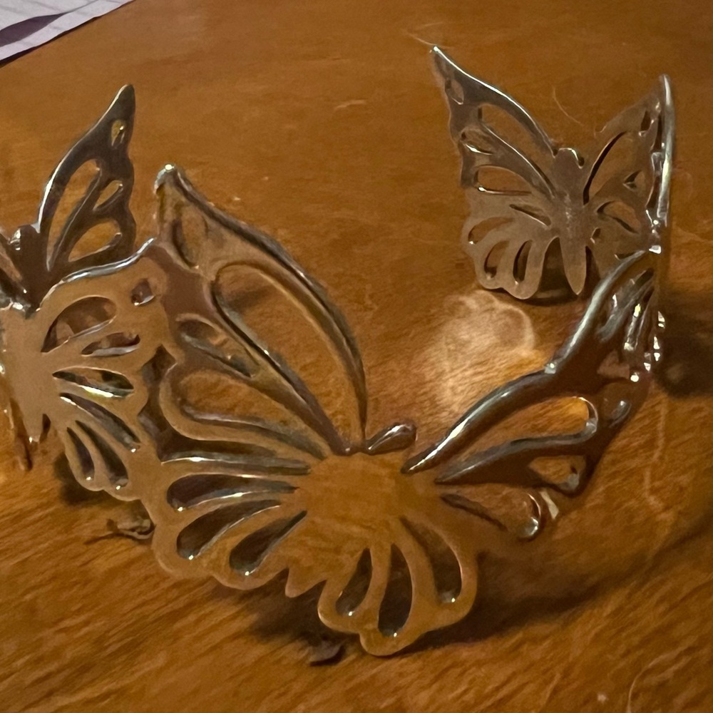 Silver Butterfly Pendant